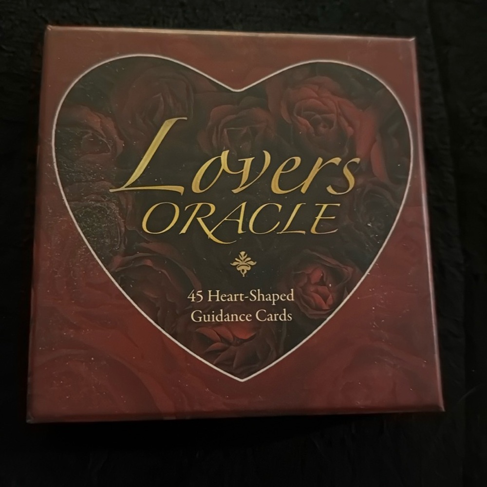 Lovers oracle deck heart shaped cards